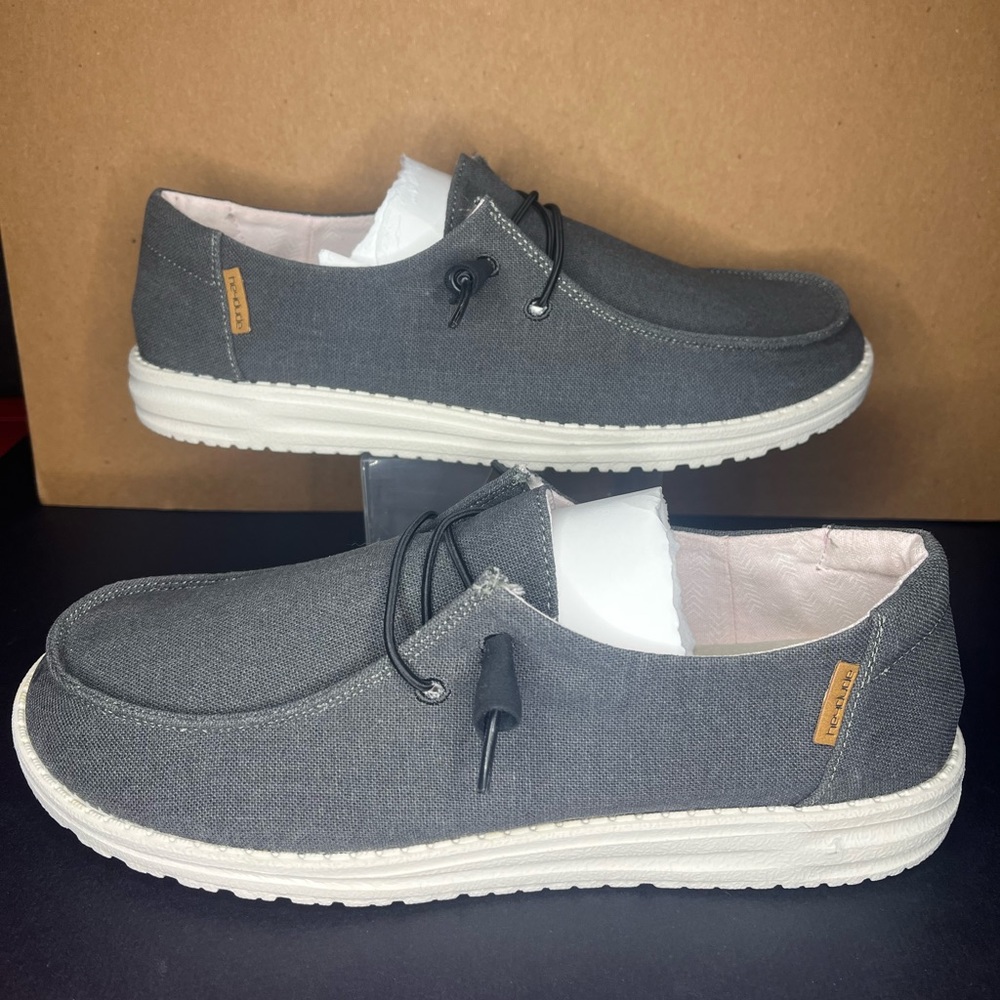 Hey Dude Wendy Women's Slip On Shoes Gray HEY DUDES US Size 11
